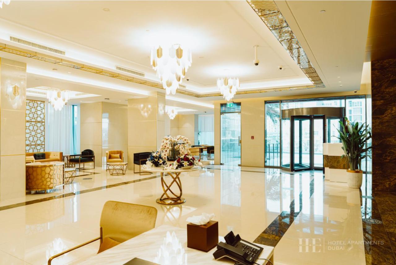 He Hotel Apartments Dubai Ngoại thất bức ảnh Lobby